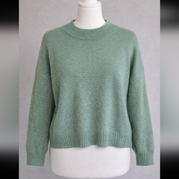 None Sweaters - 🌿 Soft Sage Green Sweater | Cozy Lightweight Knit | Relaxed Fit | Size XXL
